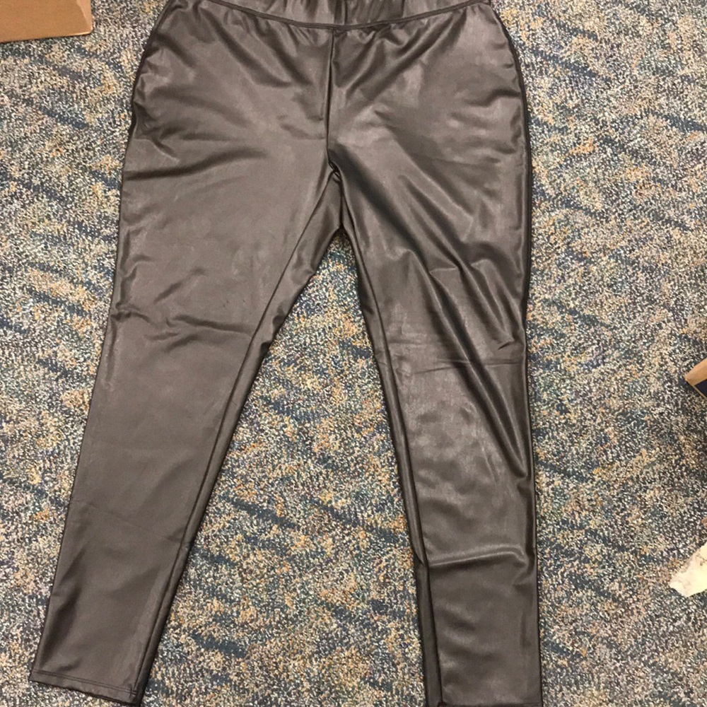 Vegan Leather leggings